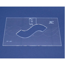 Quiltovací pravítko bordura provaz NP-A07 Quiltovací pravítko bordura provaz NP-A07