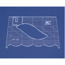 Quiltovací pravítko bordura cop NP-C21 Quiltovací pravítko bordura cop NP-C21