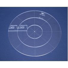 Quiltovací pravítka kruhy 3 ks NP-K2 Quiltovací pravítka kruhy 3 ks NP-K2