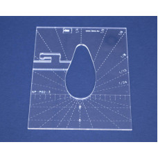 Quiltovací pravítko pero 3" NP-P02-3 Quiltovací pravítko pero 3" NP-P02-3