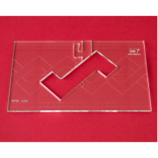 Quiltovací pravítko bordura uzly NP5-A08 (5 mm) Quiltovací pravítko bordura uzly NP5-A08 (5 mm)