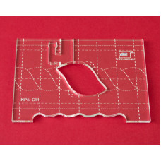 Quiltovací pravítko bordura cop NP5-C11 (5 mm) Quiltovací pravítko bordura cop NP5-C11 (5 mm)