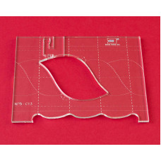 Quiltovací pravítko bordura cop NP5-C13 (5 mm) Quiltovací pravítko bordura cop NP5-C13 (5 mm)