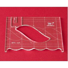 Quiltovací pravítko bordura cop NP5-C21 (5 mm) Quiltovací pravítko bordura cop NP5-C21 (5 mm)