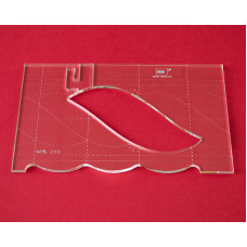 Quiltovací pravítko bordura cop NP5-C23 (5 mm) Quiltovací pravítko bordura cop NP5-C23 (5 mm)