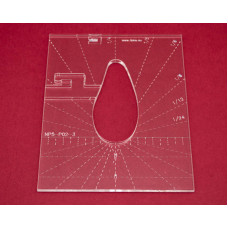 Quiltovací pravítko pero 3" NP5-P02-3 (5 mm) Quiltovací pravítko pero 3" NP5-P02-3 (5 mm)