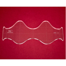 Quiltovací pravítko vlny NP5-V2 (5 mm) Quiltovací pravítko vlny NP5-V2 (5 mm)