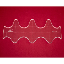 Quiltovací pravítko vlny NP5-V3 (5 mm) Quiltovací pravítko vlny NP5-V3 (5 mm)