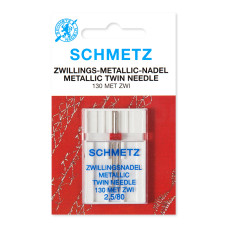 Dvojjehla vyšívací 130 MET ZWI NE 2,5 SCS 80 EMBROIDERY Dvojjehla vyšívací 130 MET ZWI NE 2,5 SCS 80 EMBROIDERY