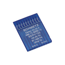 Strojové jehly pro průmyslové šicí stroje Schmetz 134 (R) TN 70, zlatá jehla Strojové jehly pro průmyslové šicí stroje Schmetz 134 (R) TN 70, zlatá jehla