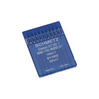 Strojové jehly pro průmyslové šicí stroje Schmetz 135X17 130 Strojové jehly pro průmyslové šicí stroje Schmetz 135X17 130