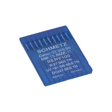 Strojové jehly pro průmyslové overlocky Schmetz B-27 SES TN 75, zlatá jehla Strojové jehly pro průmyslové overlocky Schmetz B-27 SES TN 75, zlatá jehla