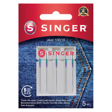 Jehly na džínovinu Singer 5x100 Jehly na džínovinu Singer 5x100