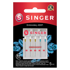 Jehly na vyšívání Singer 5x80-90