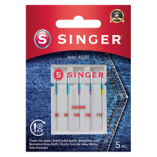 Jehly na džínovinu Singer 5x90-110 Jehly na džínovinu Singer 5x90-110