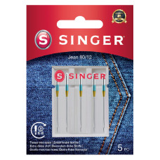 Jehly na džínovinu Singer 5x80 Jehly na džínovinu Singer 5x80