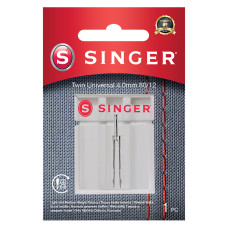 Dvojjehla univerzální Singer 4 mm 1x80 Dvojjehla univerzální Singer 4 mm 1x80