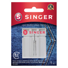 Dvojjehla na džínovinu Singer 4 mm 1x100 Dvojjehla na džínovinu Singer 4 mm 1x100