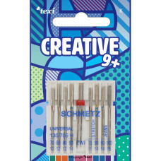 TEXI CREATIVE 9+ set jehel Schmetz 130/705 H pro domácí šicí stroje TEXI CREATIVE 9+ set jehel Schmetz 130/705 H pro domácí šicí stroje