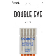 Jehly se dvěma oky TEXI DOUBLE EYE 705 DE 5x80 Jehly se dvěma oky TEXI DOUBLE EYE 705 DE 5x80