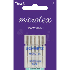 Jehly na mikrovlákno TEXI MICROTEX 130/705 H-M 5x60 Jehly na mikrovlákno TEXI MICROTEX 130/705 H-M 5x60
