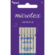 Jehly na mikrovlákno TEXI MICROTEX 130/705 H-M 5x90 Jehly na mikrovlákno TEXI MICROTEX 130/705 H-M 5x90