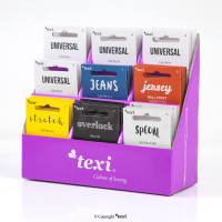 Balení 9 typů jehel Texi - 45 ks