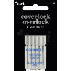 Jehly pro overlocky/coverlocky TEXI OVER/COVER ELX705 SUK CF 5x65 Jehly pro overlocky/coverlocky TEXI OVER/COVER ELX705 SUK CF 5x65