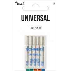 Univerzální jehly TEXI UNIVERSAL 130/705 H 5x70-90 Univerzální jehly TEXI UNIVERSAL 130/705 H 5x70-90