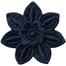 Nažehlovačka Krajkový květ tmavě modrý 3,6 x 3,6 cm Monoquick Nažehlovačka Krajkový květ tmavě modrý 3,6 x 3,6 cm Monoquick