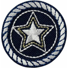 Nažehlovačka Námořnický motiv 3,9 x 3,9 cm Monoquick Nažehlovačka Námořnický motiv 3,9 x 3,9 cm Monoquick