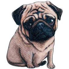 Nažehlovačka Pejsek Mops 5,1 x 4 cm Monoquick Nažehlovačka Pejsek Mops 5,1 x 4 cm Monoquick