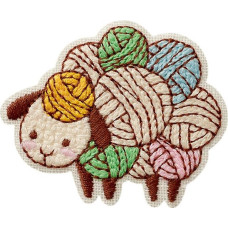 Nažehlovačka ovečka s klubíčky Monoquick Nažehlovačka ovečka s klubíčky Monoquick