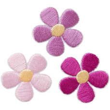 Nažehlovačka Růžové květy 2,6 x 2,6 cm Monoquick Nažehlovačka Růžové květy 2,6 x 2,6 cm Monoquick