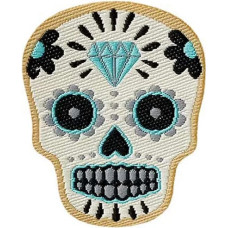 Nažehlovačka lebka Día de Muertos Monoquick Nažehlovačka lebka Día de Muertos Monoquick