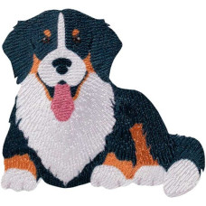 Nažehlovačka Bernský salašnický pes 6 x 6,5 cm Monoquick Nažehlovačka Bernský salašnický pes 6 x 6,5 cm Monoquick