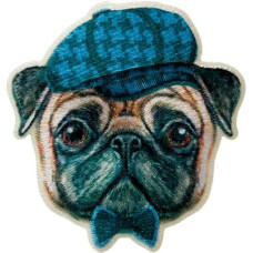 Nažehlovačka mops 5,5 x 5,5 cm Monoquick Nažehlovačka mops 5,5 x 5,5 cm Monoquick