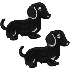 Nažehlovačka Jezevčíci 3,5 x 5 cm Monoquick Nažehlovačka Jezevčíci 3,5 x 5 cm Monoquick