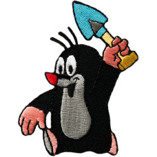 Nažehlovačka Krteček s lopatkou 7,5 x 5 cm Monoquick Nažehlovačka Krteček s lopatkou 7,5 x 5 cm Monoquick