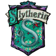 Nažehlovačka znak Zmijozelu Harry Potter 6 x 7,5 cm Monoquick