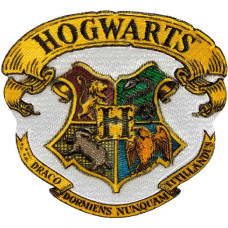 Nažehlovačka Harry Potter Bradavice školní znak 6,3 x 5,7 cm Monoquick Nažehlovačka Harry Potter Bradavice školní znak 6,3 x 5,7 cm Monoquick