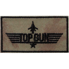 Nažehlovačka Top Gun logo 6,8 x 3,7 cm Monoquick