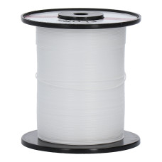 Silně voskovaná splétaná nit Ariadna Flora 1,0 500 m - 2502 - bílá