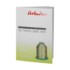 Vyšívací nit polyesterová Iris 40N - barevnice Vyšívací nit polyesterová Iris 40N - barevnice