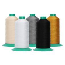 Sada 5 nití pro průmyslové šicí stroje na kůži Tytan 10