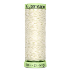 Knoflíková (režná) nit Gütermann 30 m - 1 - ecru Knoflíková (režná) nit Gütermann 30 m - 1 - ecru