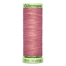 Knoflíková (režná) nit Gütermann 30 m - 473 - starorůžová