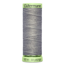 Knoflíková (režná) nit Gütermann 30 m - 634 - šedá