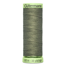 Knoflíková (režná) nit Gütermann 30 m - 824 - zelená