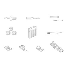 Kompletní příslušenství 304870309 JANOME